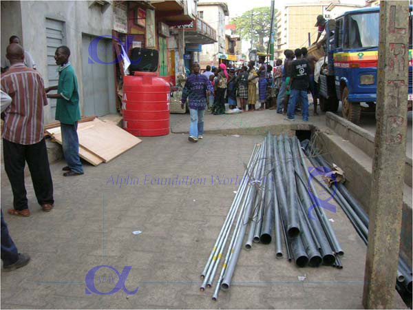 Renovation material being procured