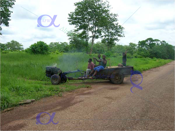 Sand delivery to work site