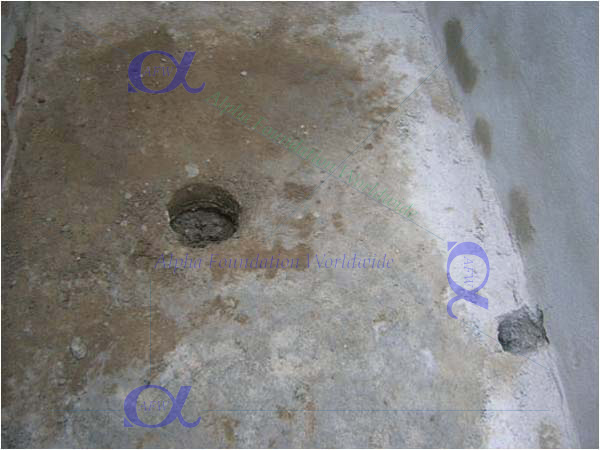 Washyard and latrine construction