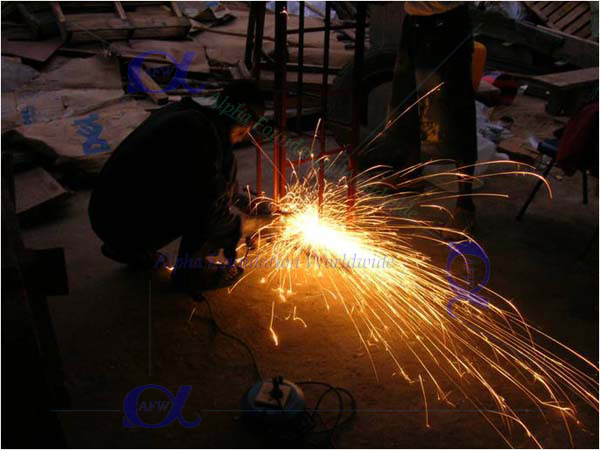 Guard bar welding