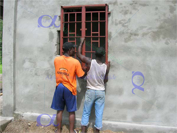 Guard bar installation