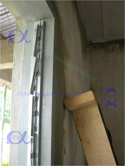 Window frame installation