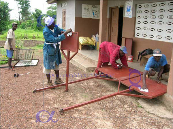 Signboard installation