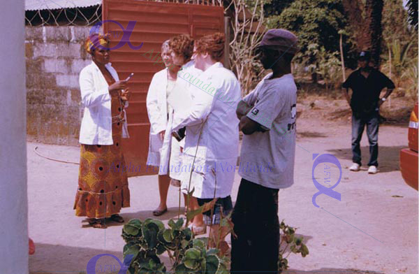 Ropolon clinic visit with Arms Around Africa